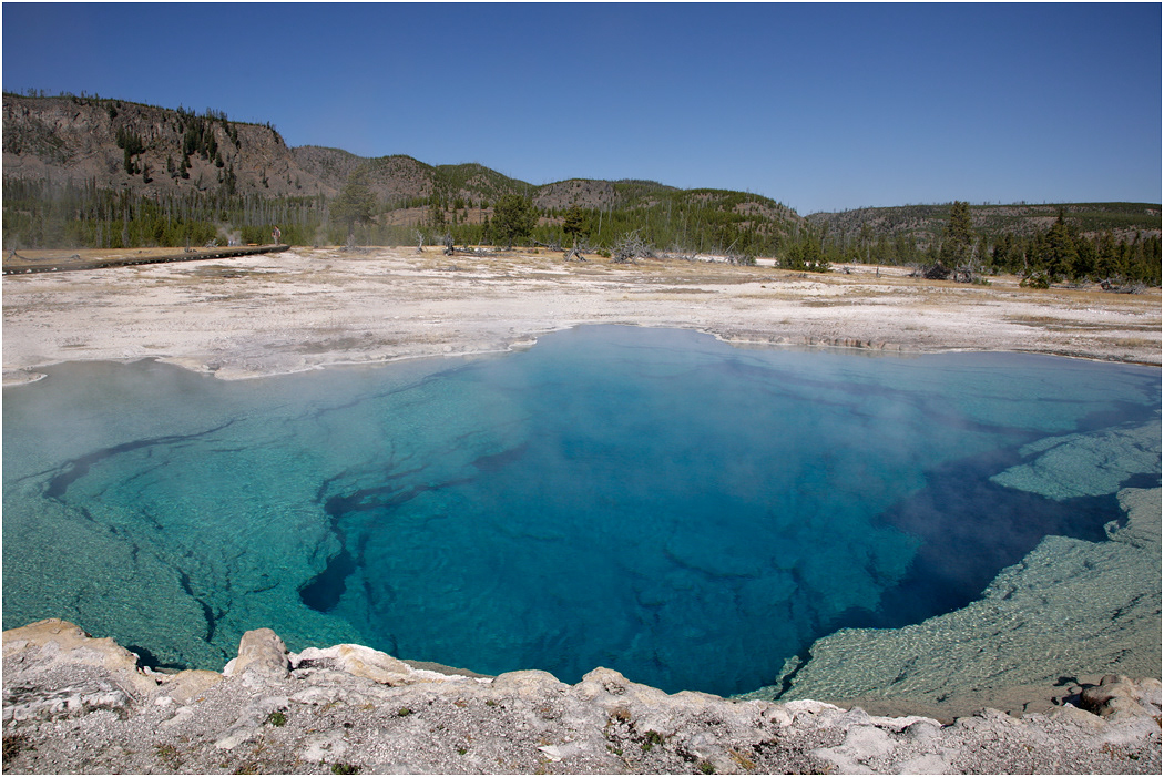 Sapphire Pool, Biscuit Basin, Yellowstone