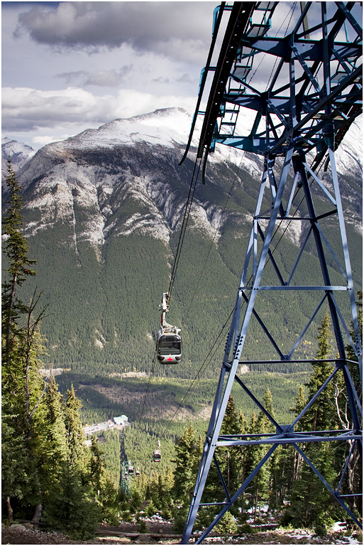 Gondola to Sulphur Mountain summit, Banff