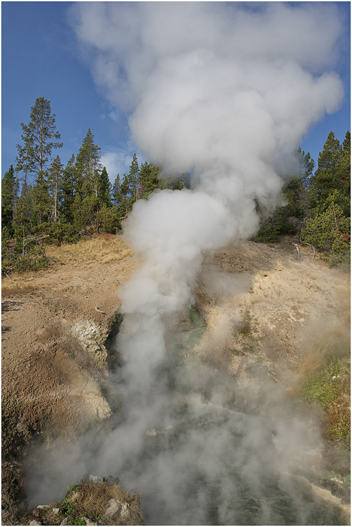 Dragon's Mouth Spring, Yellowstone NP