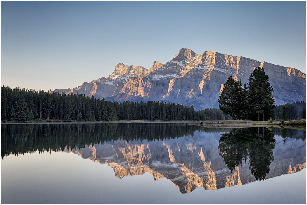 Mount Rundle from Two Jacks Lake, Banff