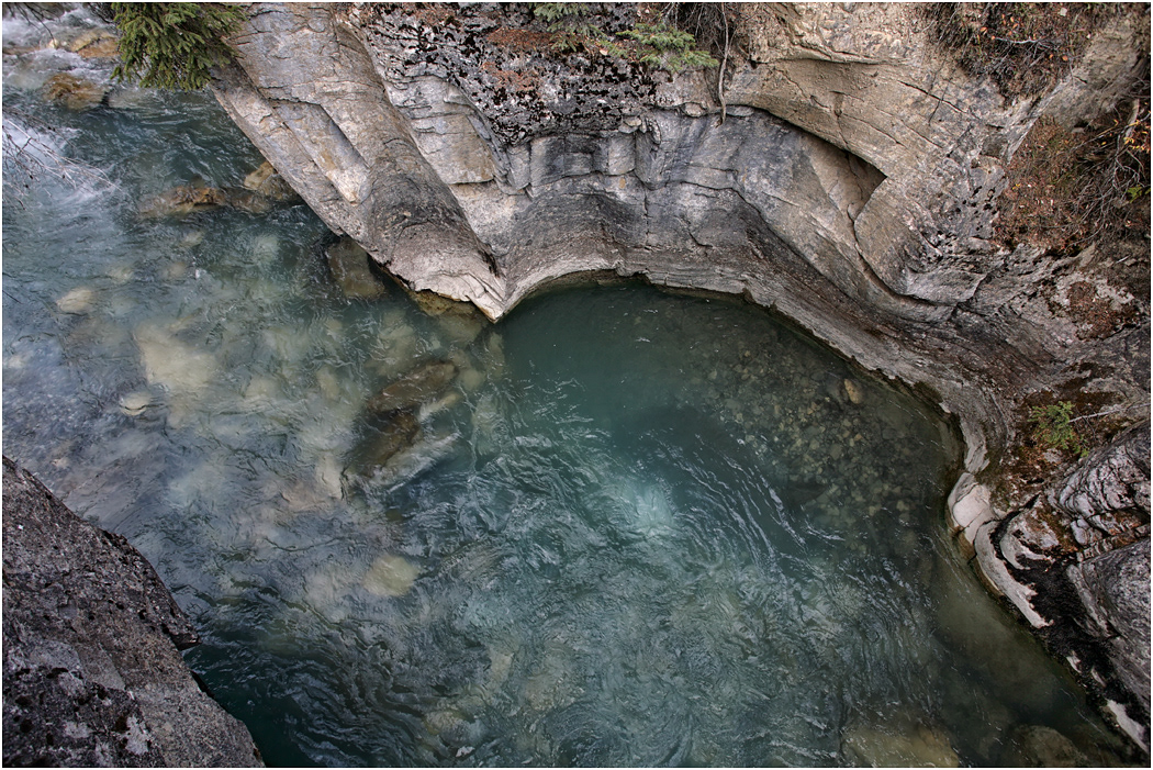 Tokumm Creek in Marble Canyon, Kootenay NP. BC