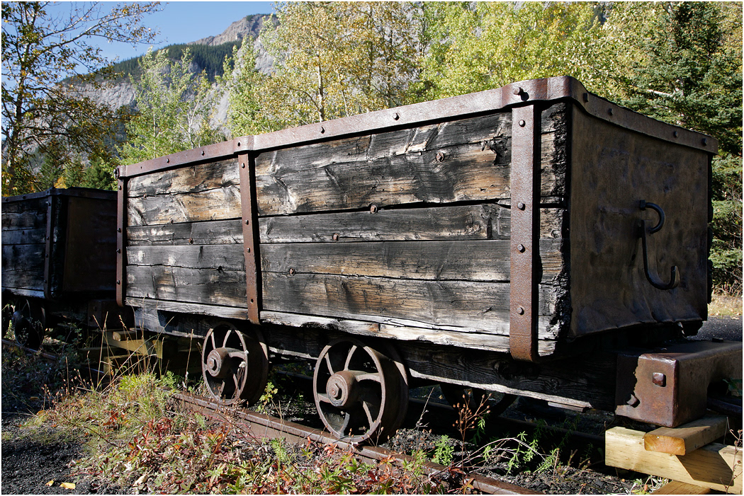 Coal Trucks, Lower Bankhead, Banff