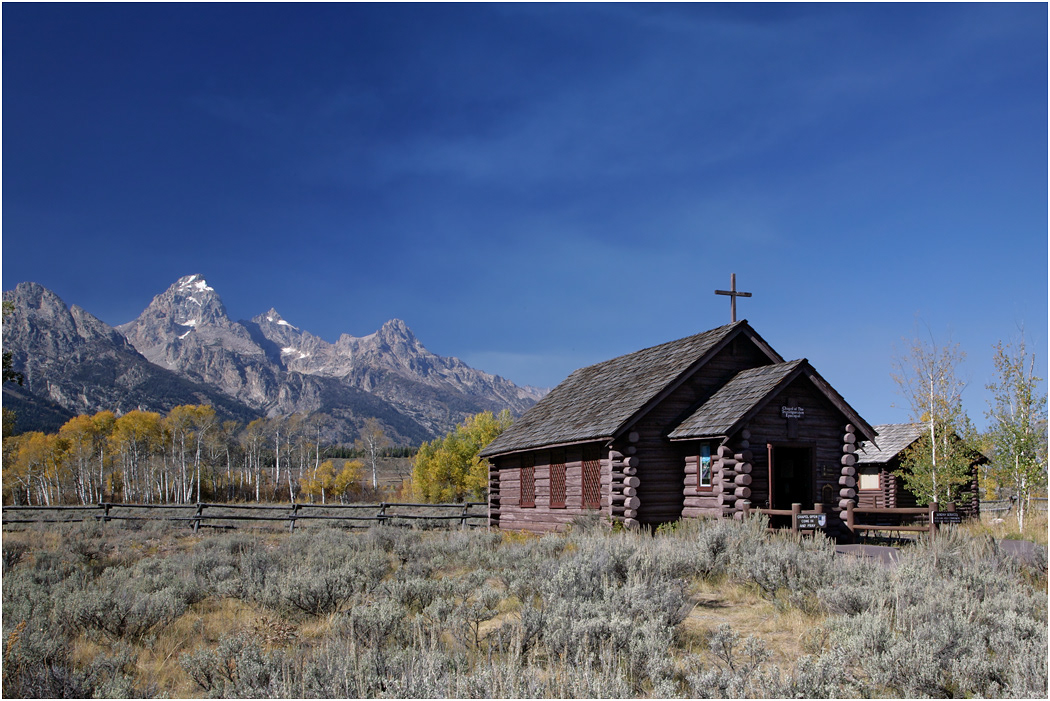 Chapel of The Transfiguration, Teton NP, USA