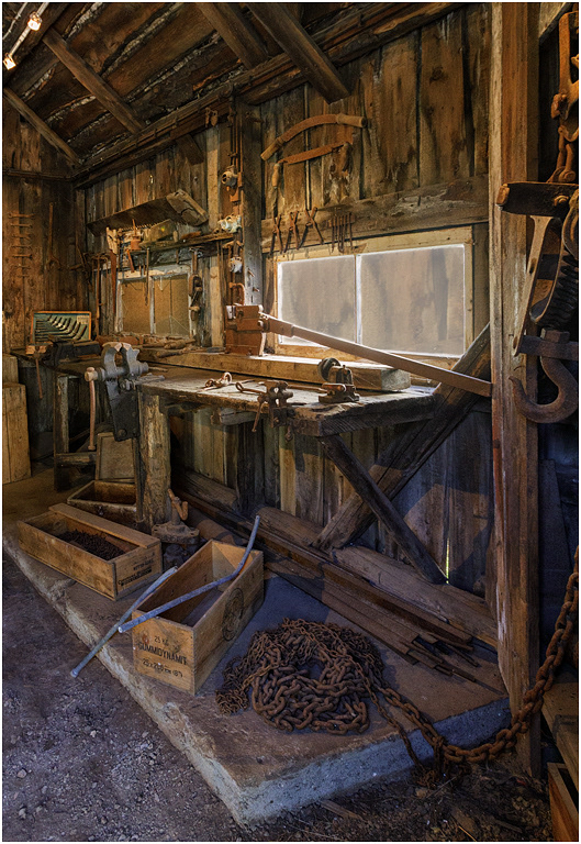 Village Forge at Nusfjord, Flakstadoya, Norway