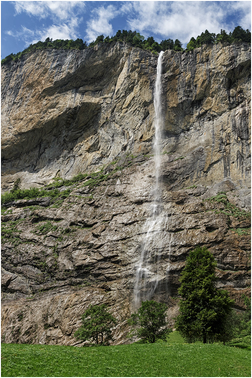 Staubach Falls, Lauterbrunnen