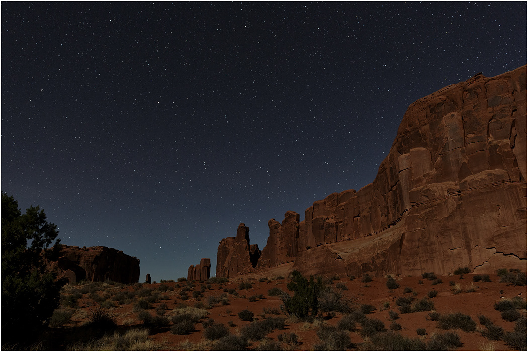 Park Lane, Arches National Park, Utah