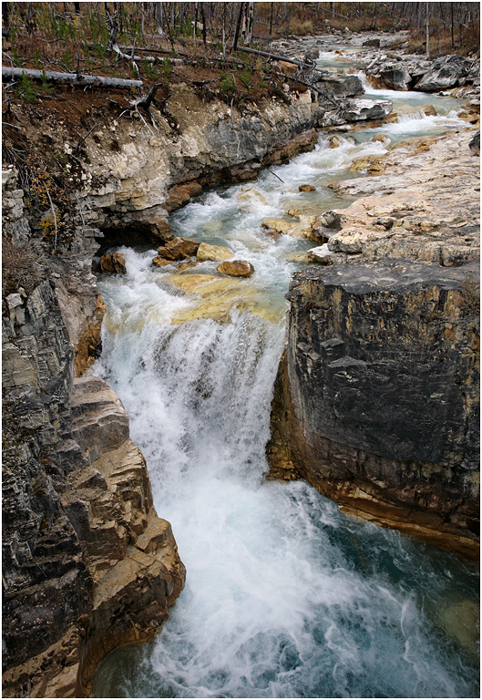 Tokumm Creek Falls, Marble Canyon, Kootenay NP. BC