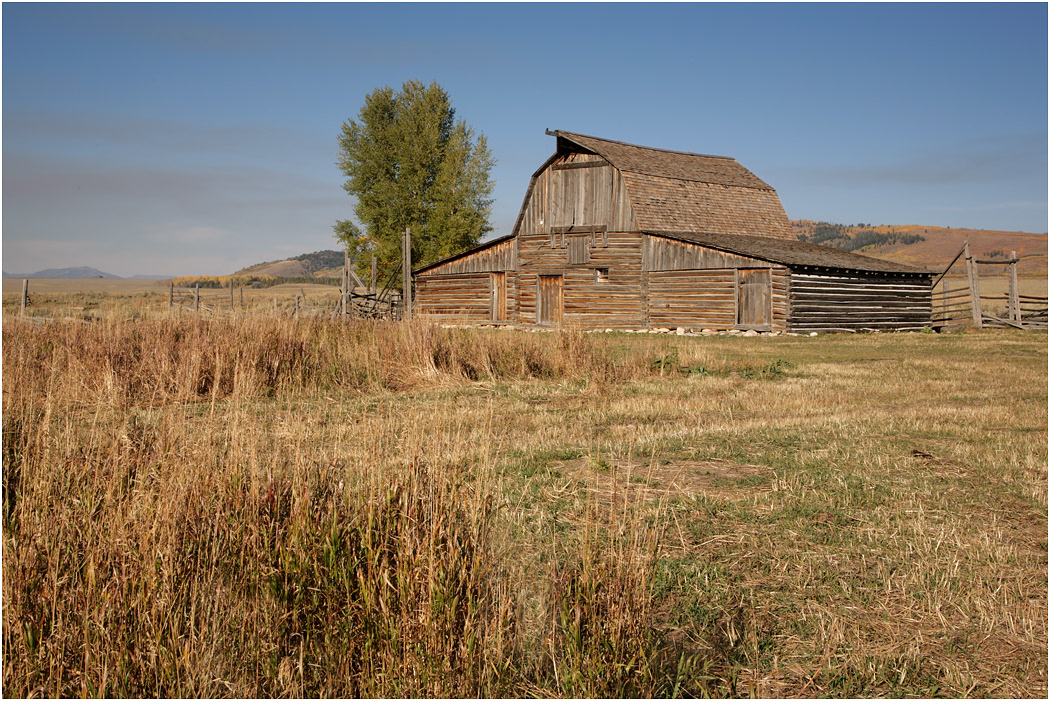 Mormon Barns, The Tetons, Teton NP, USA