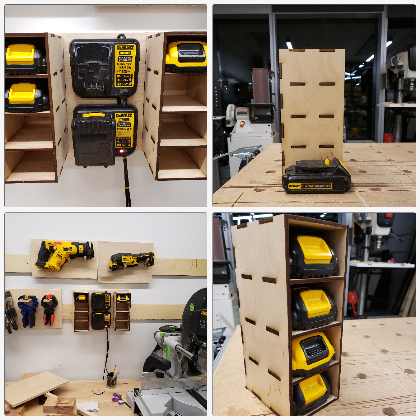 Drill Battery Charging Station