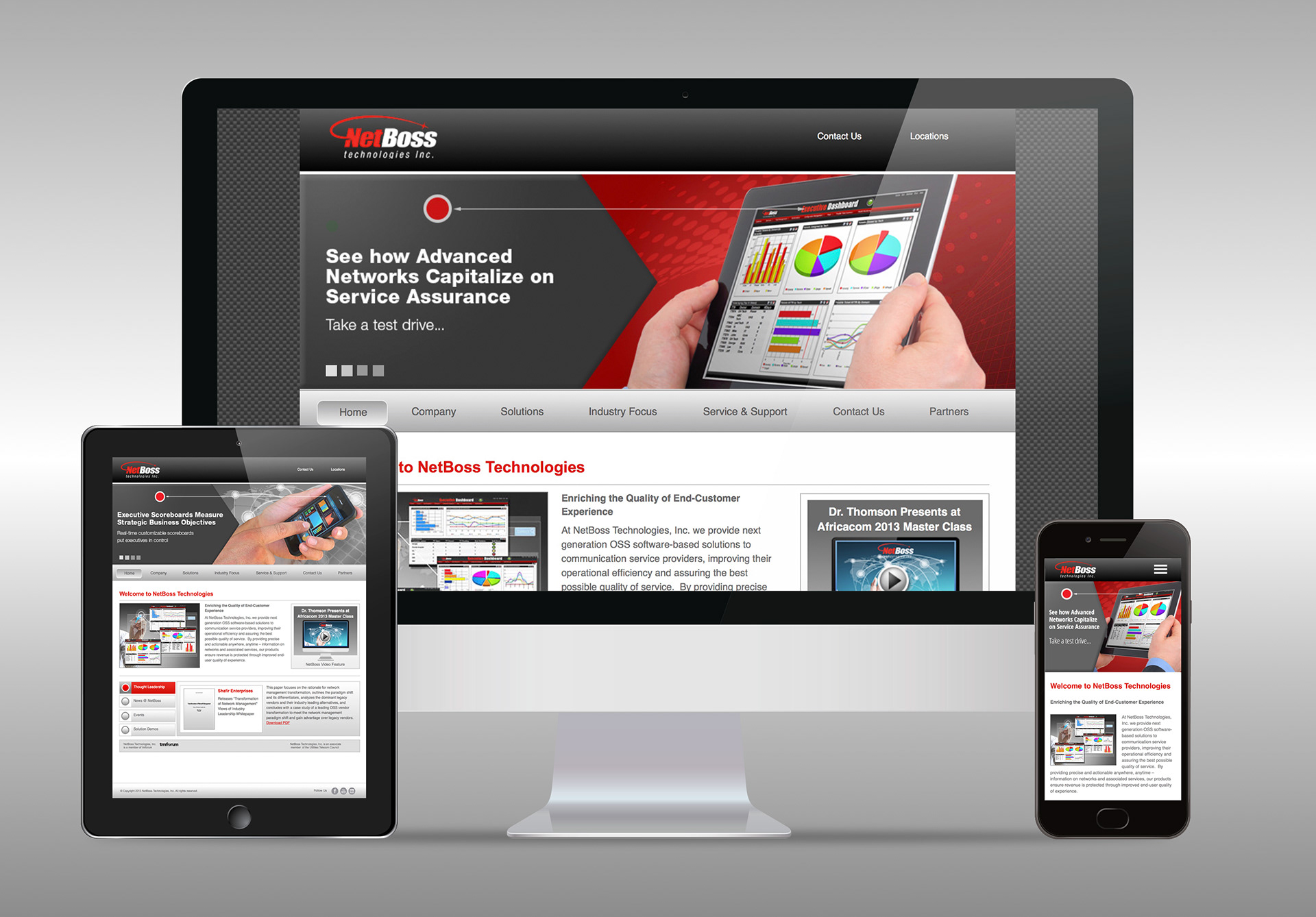 NetBoss Technologies Website