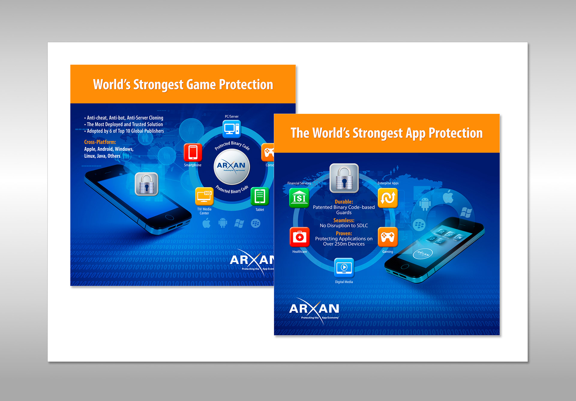 Arxan Booth Graphics