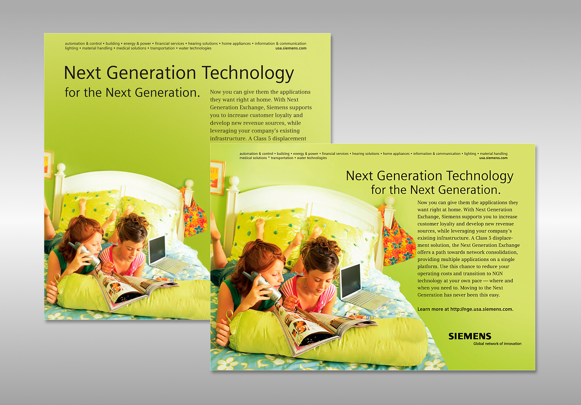 Siemens Next Gen Ads