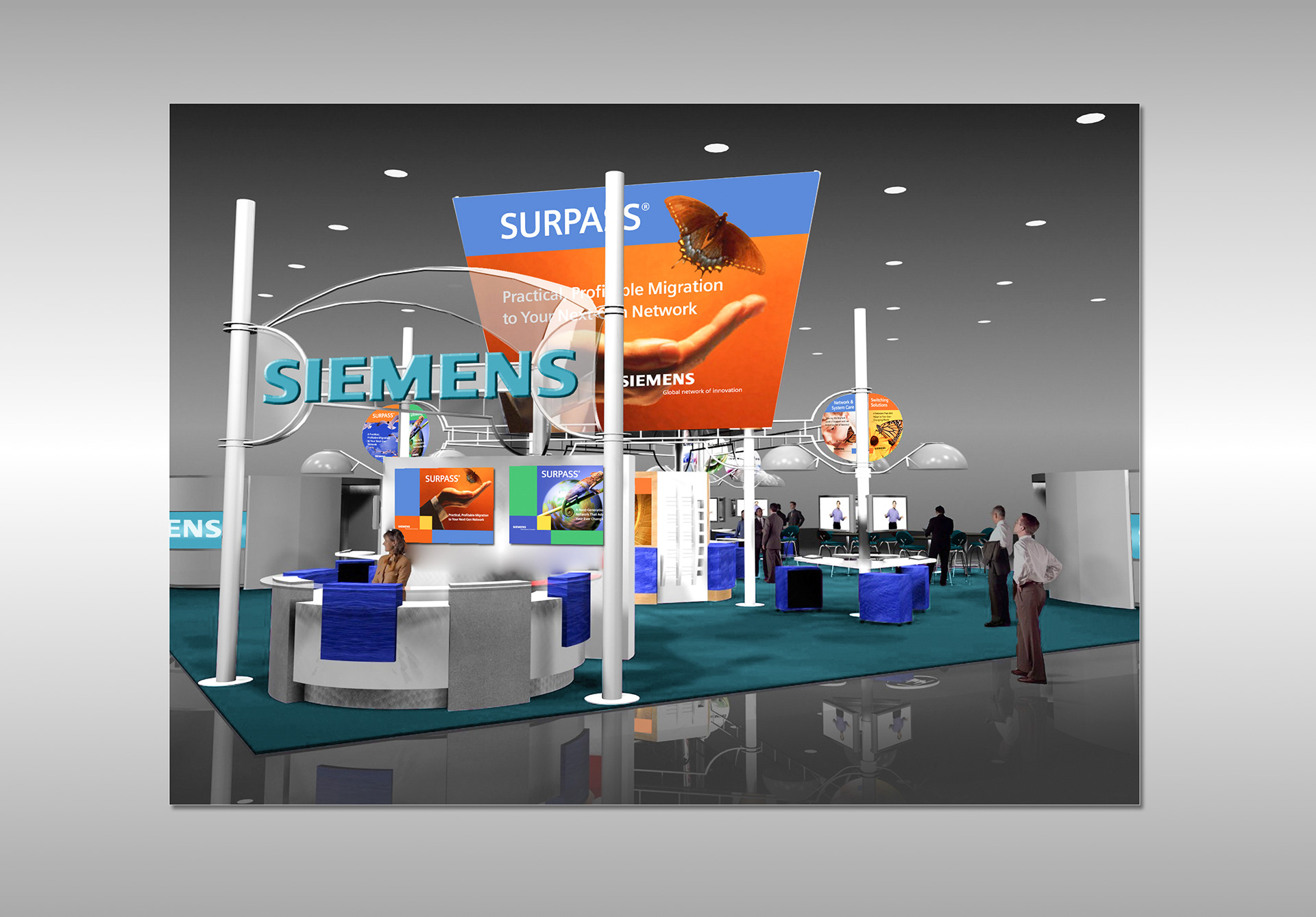Siemens Booth Conceptual