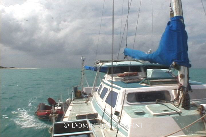 Las Aves aboard Blue Manta