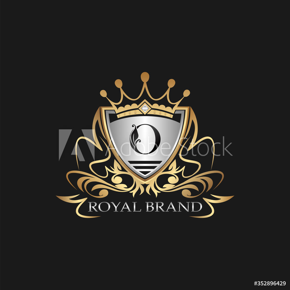 Shield Royal Brand O Logo Letter