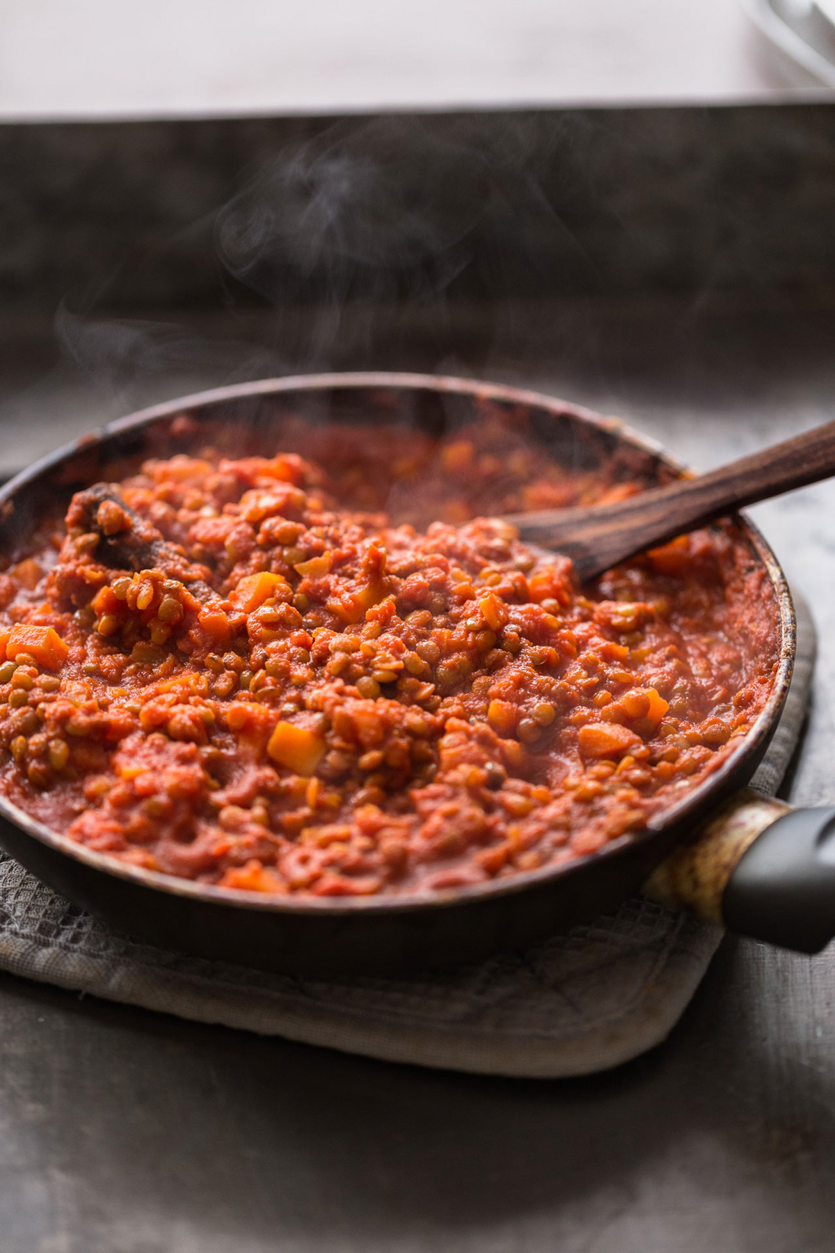 Lenaliciously - Berglinsen Bolognese mit Spagetti