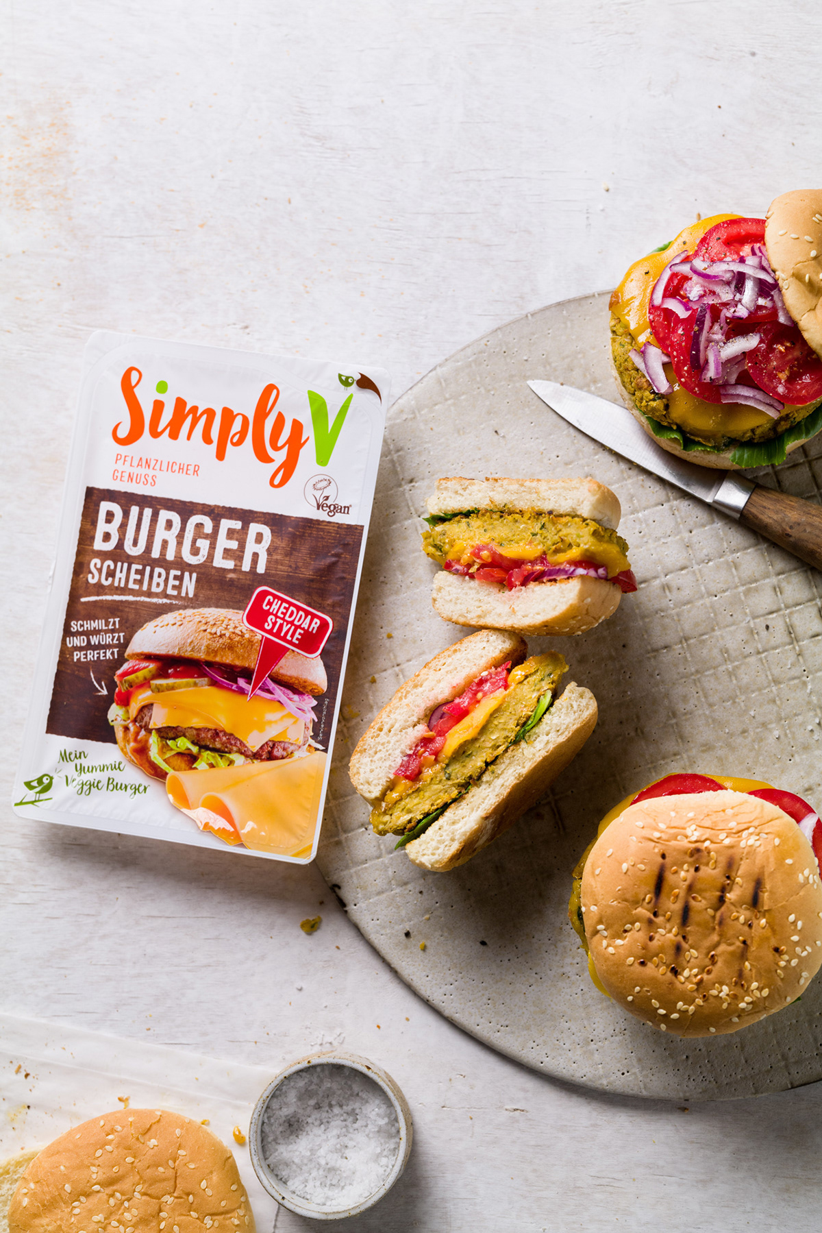 Lenaliciously EdamameKichererbsen Burger Patties