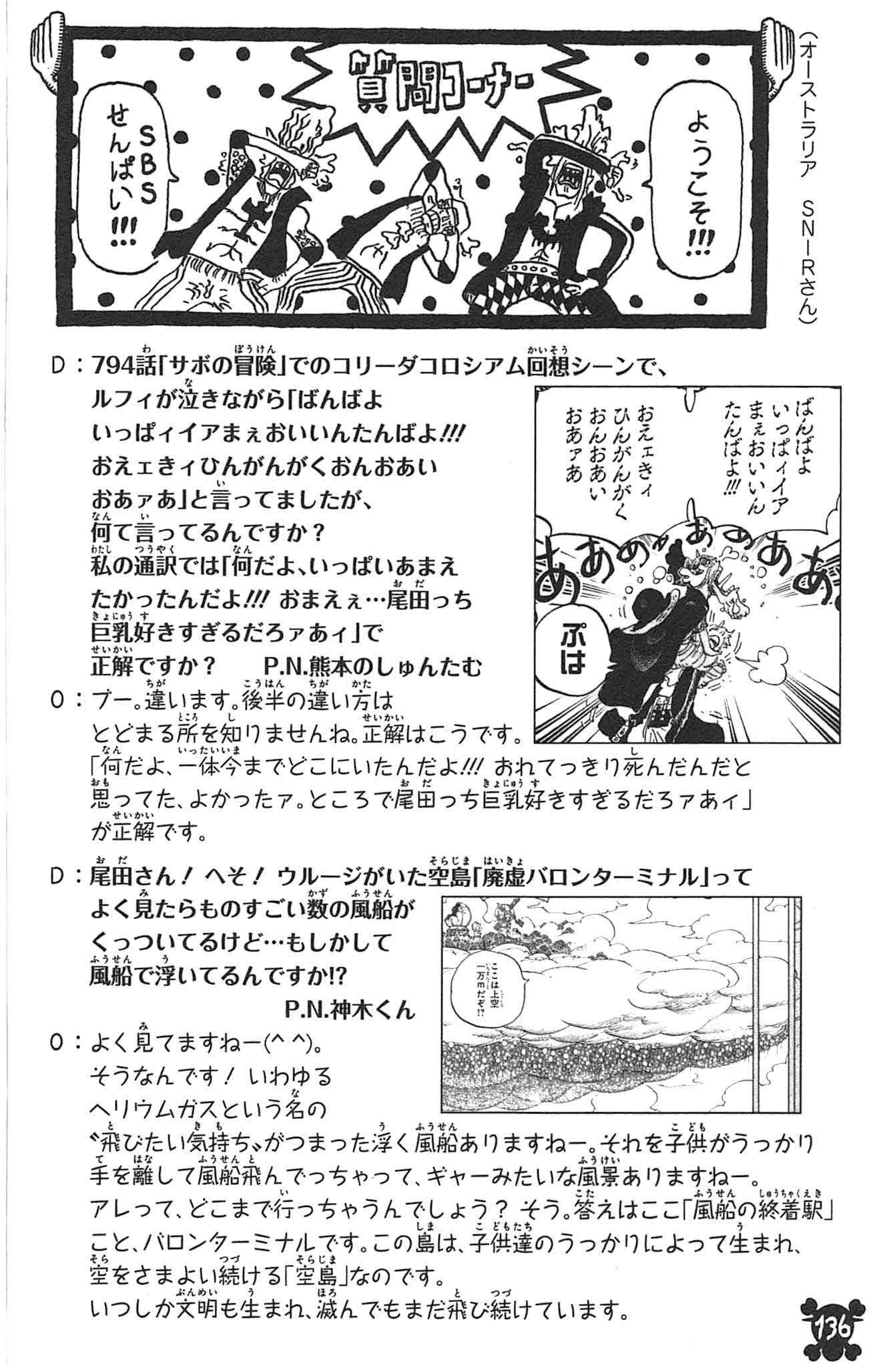 Snir Aharon My Drawing Featured In Volume 80 Of The Manga One Piece