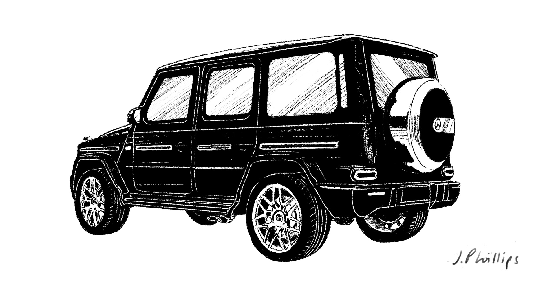 Jeffrey Phillips Mercedes GWagon