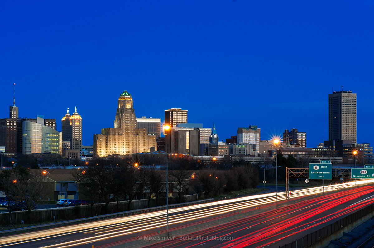 Photography of Buffalo, NY - skyline views of buffalo