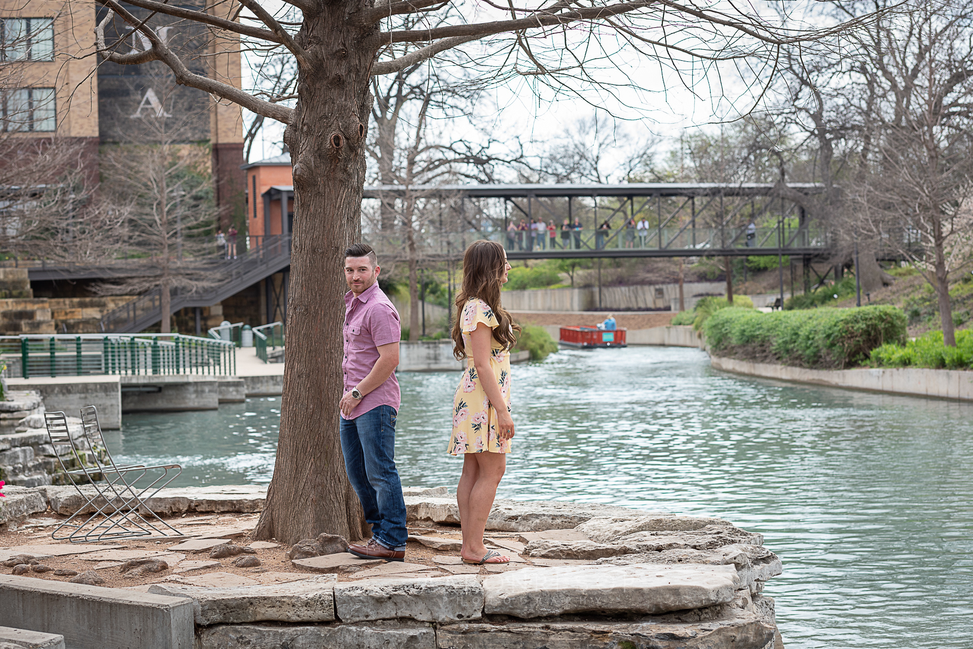 Engagement Photos taken in San Antonio, TX by wedding photographer Aaron Resop