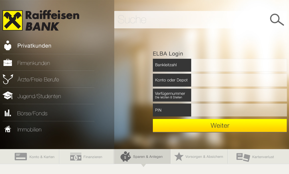 Balint Mendlik Raiffeisen Bank Redesign Concept