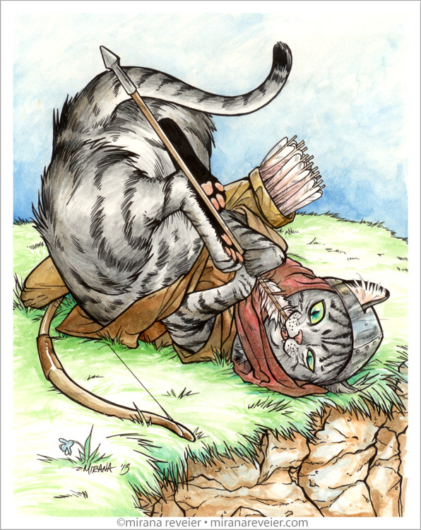 Fantasy Cats Series 1 - Archer Cat