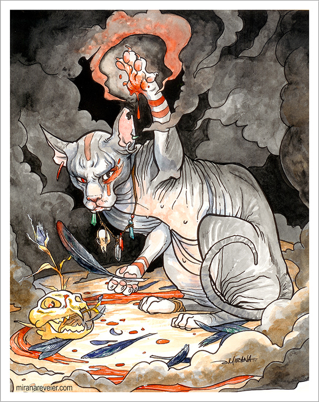 Fantasy Cats Series 2 - Shaman Cat