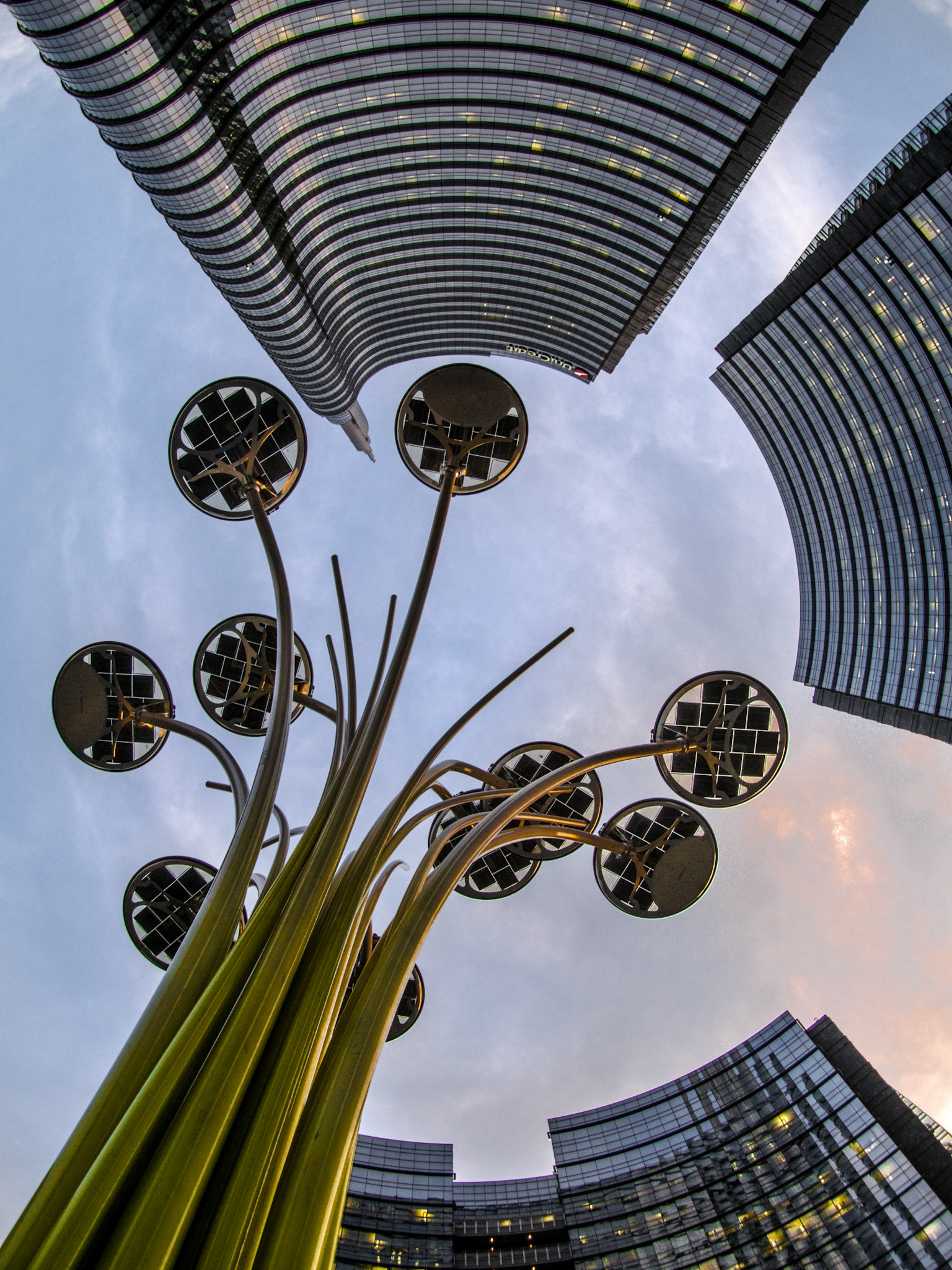 Piazza Gae Aulenti, Milan, Italy