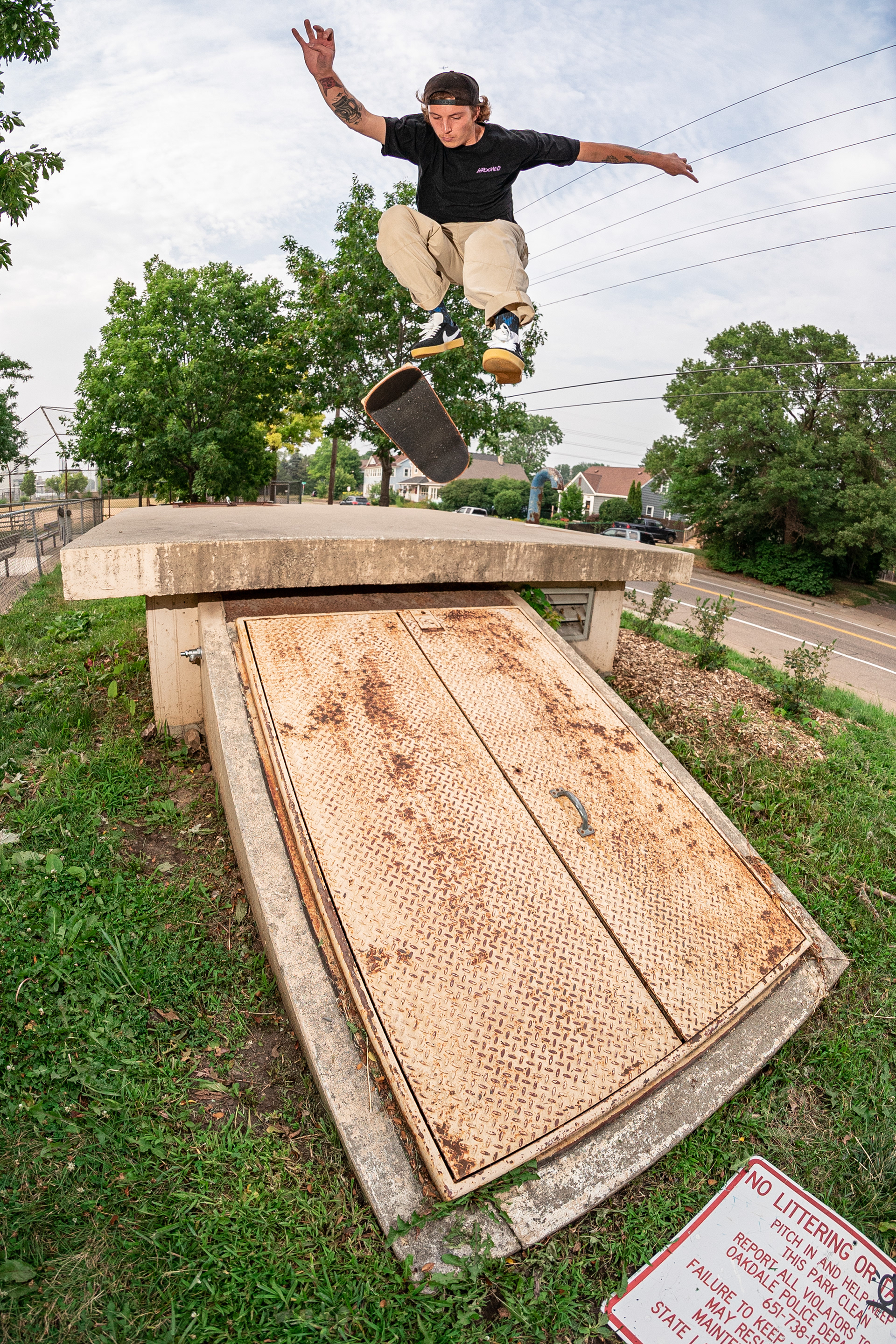 Dylan Deck - Tre Flip into Cellar Door