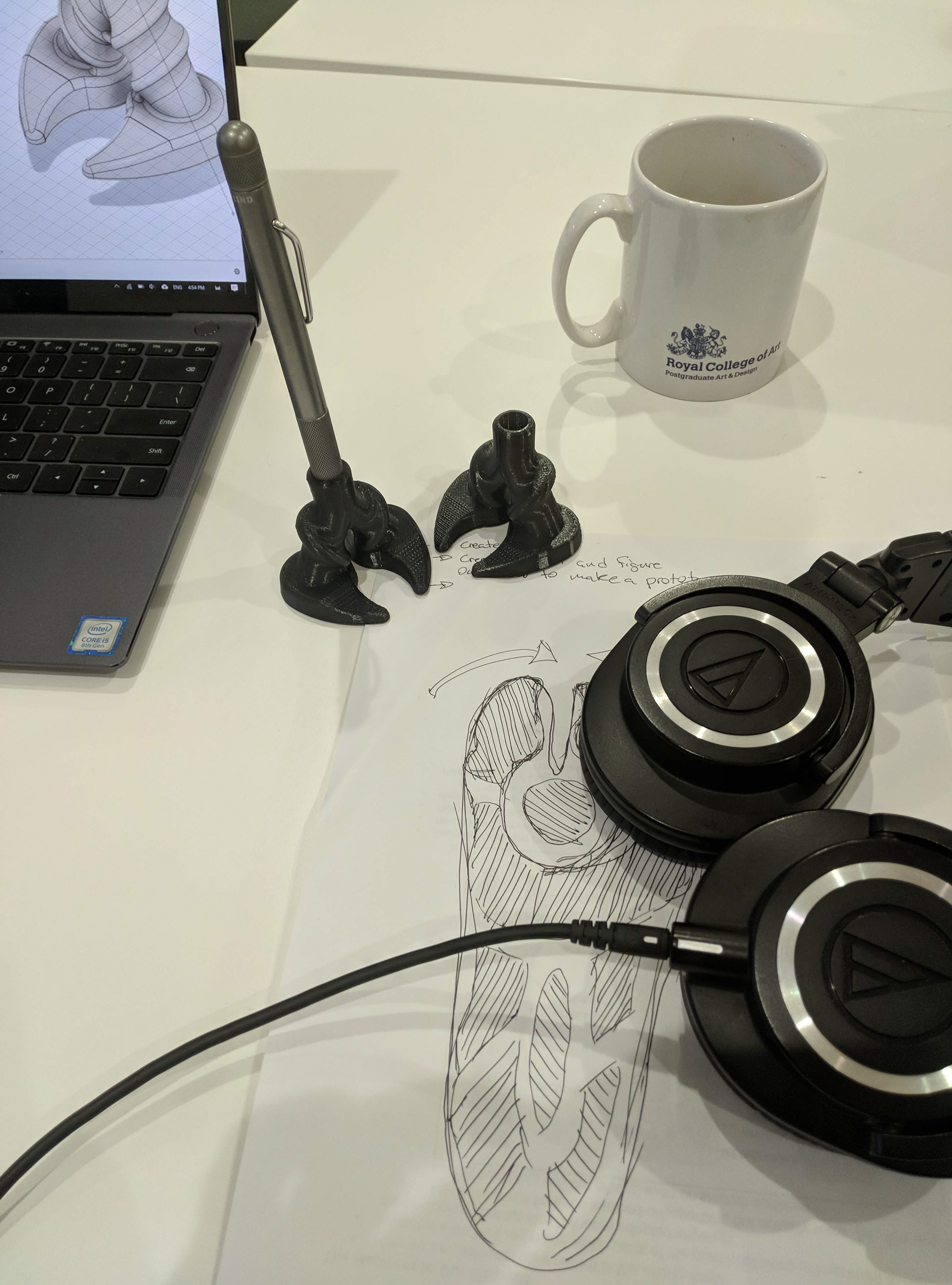 3D modelling and concept development