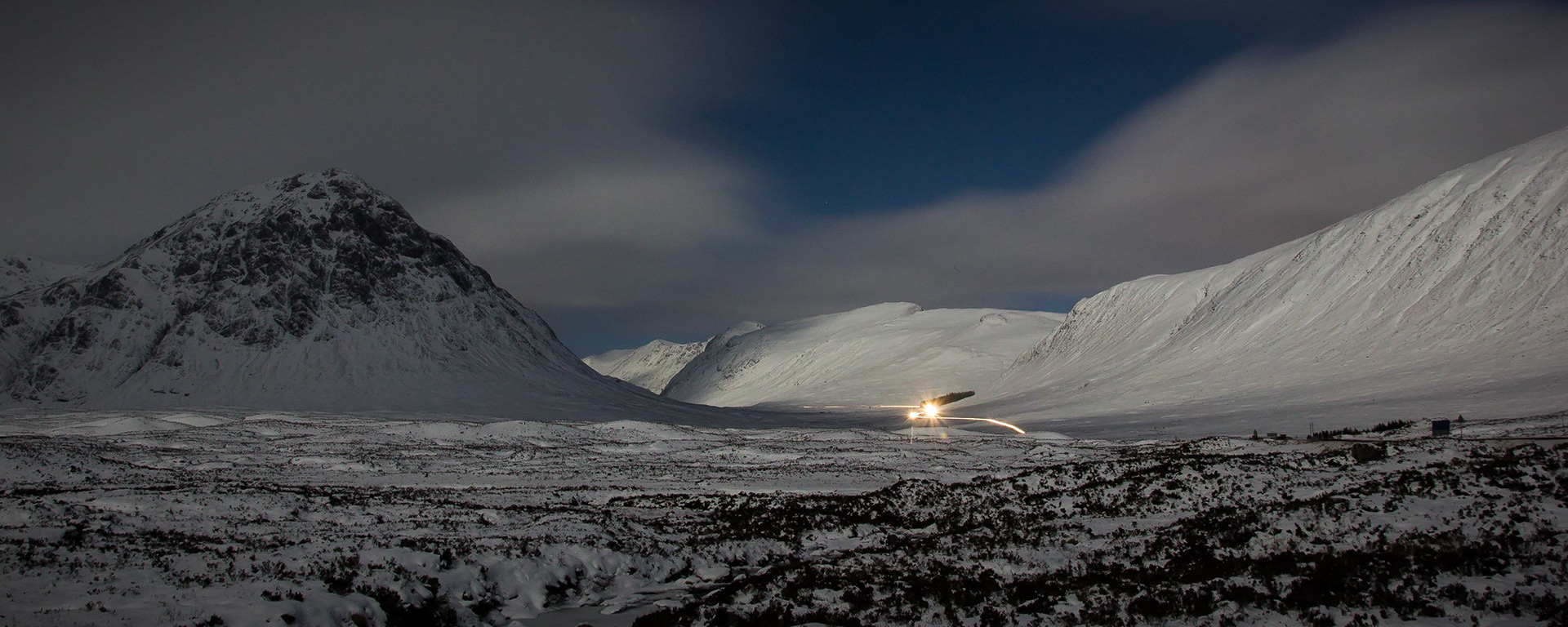 Glencoe by moonlight