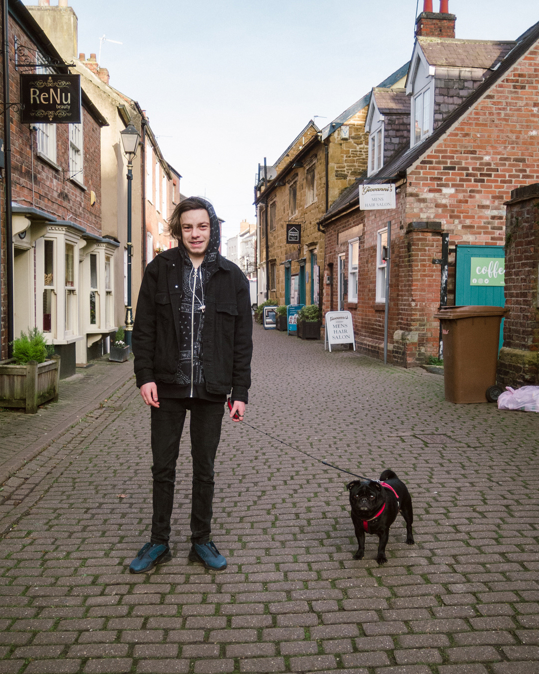 Day 046 / Lorenzo: "I'm hoping to start a new career in film making. Hopefully when I finish college and get some new projects started. Maybe start a podcast or something. Yeah, I want to know about people's life experiences and everything. So get people on and talk to them and get their different life stories."