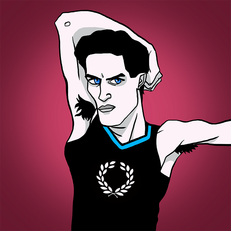 Egon Variations II - 120 x 120 cm / Fine art print ( 2021 )