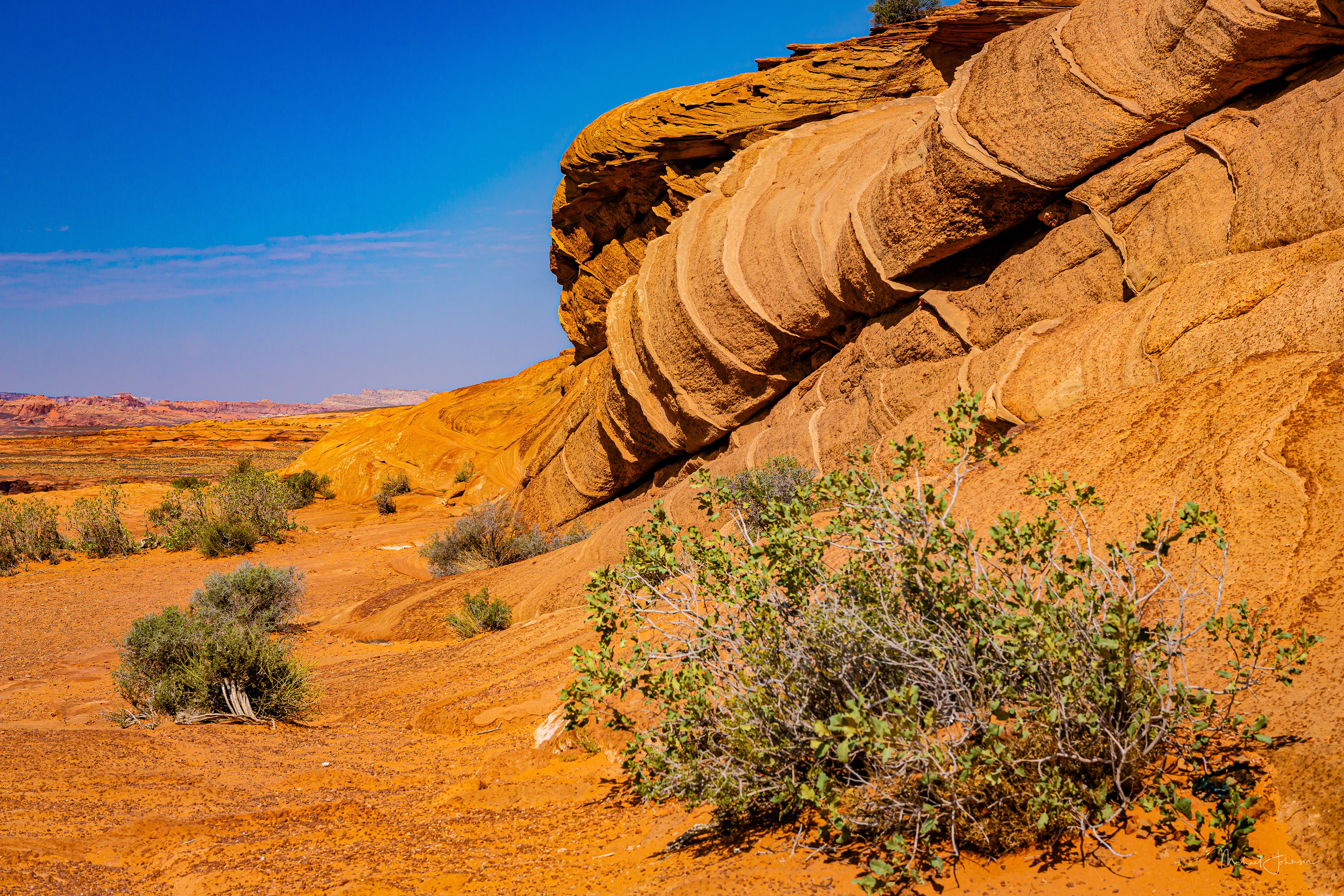 Horseshoe Bend Overlook - Rock Formation
