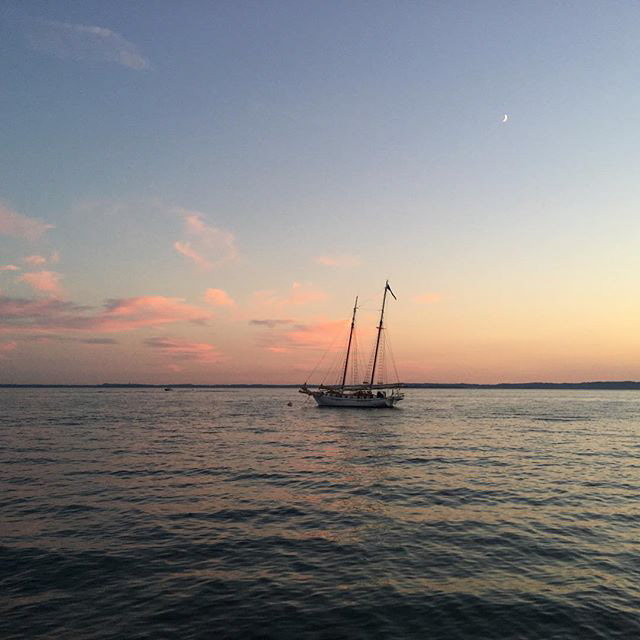 Ship at sunset, Taken in Greece using the Sony A6000