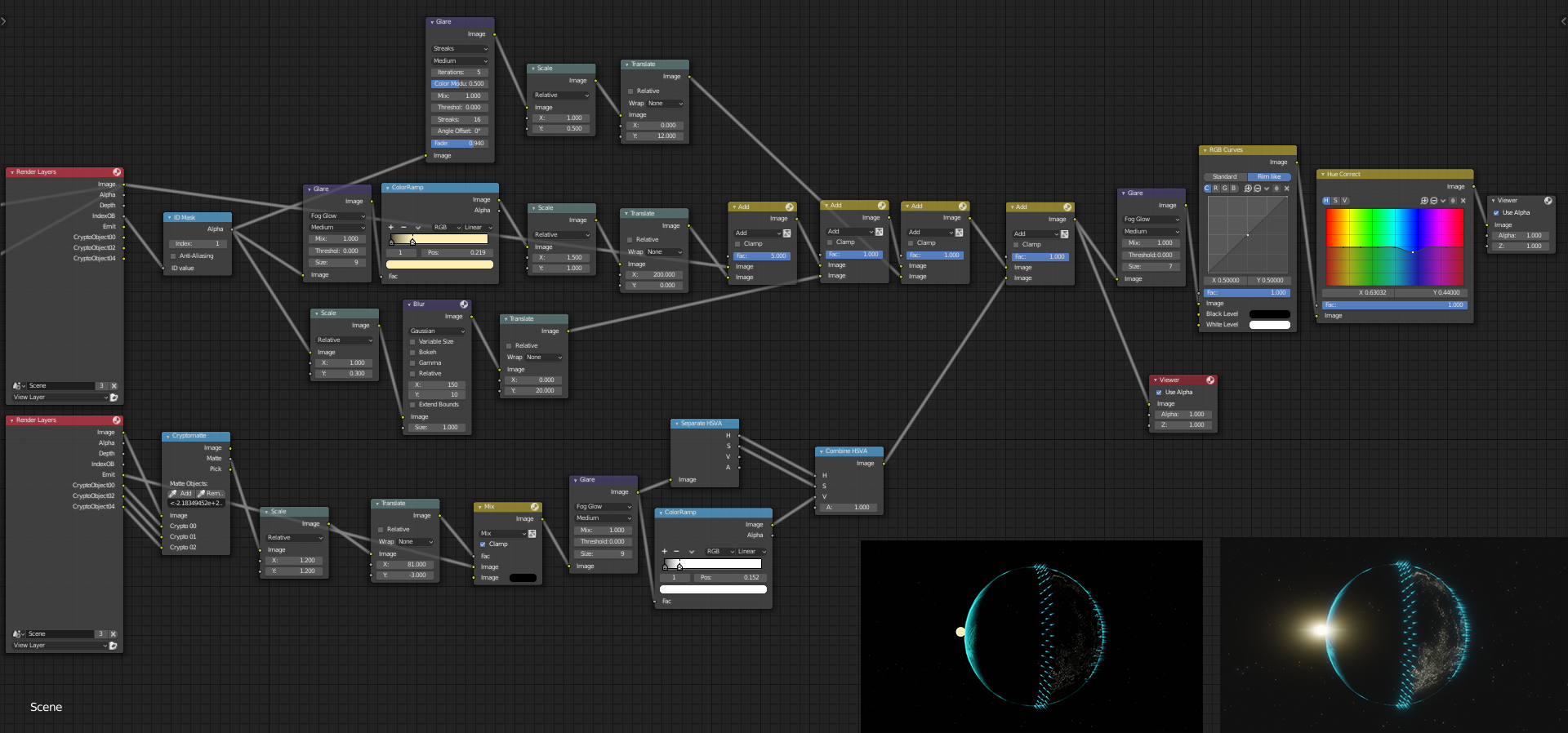 Compositing in Blender