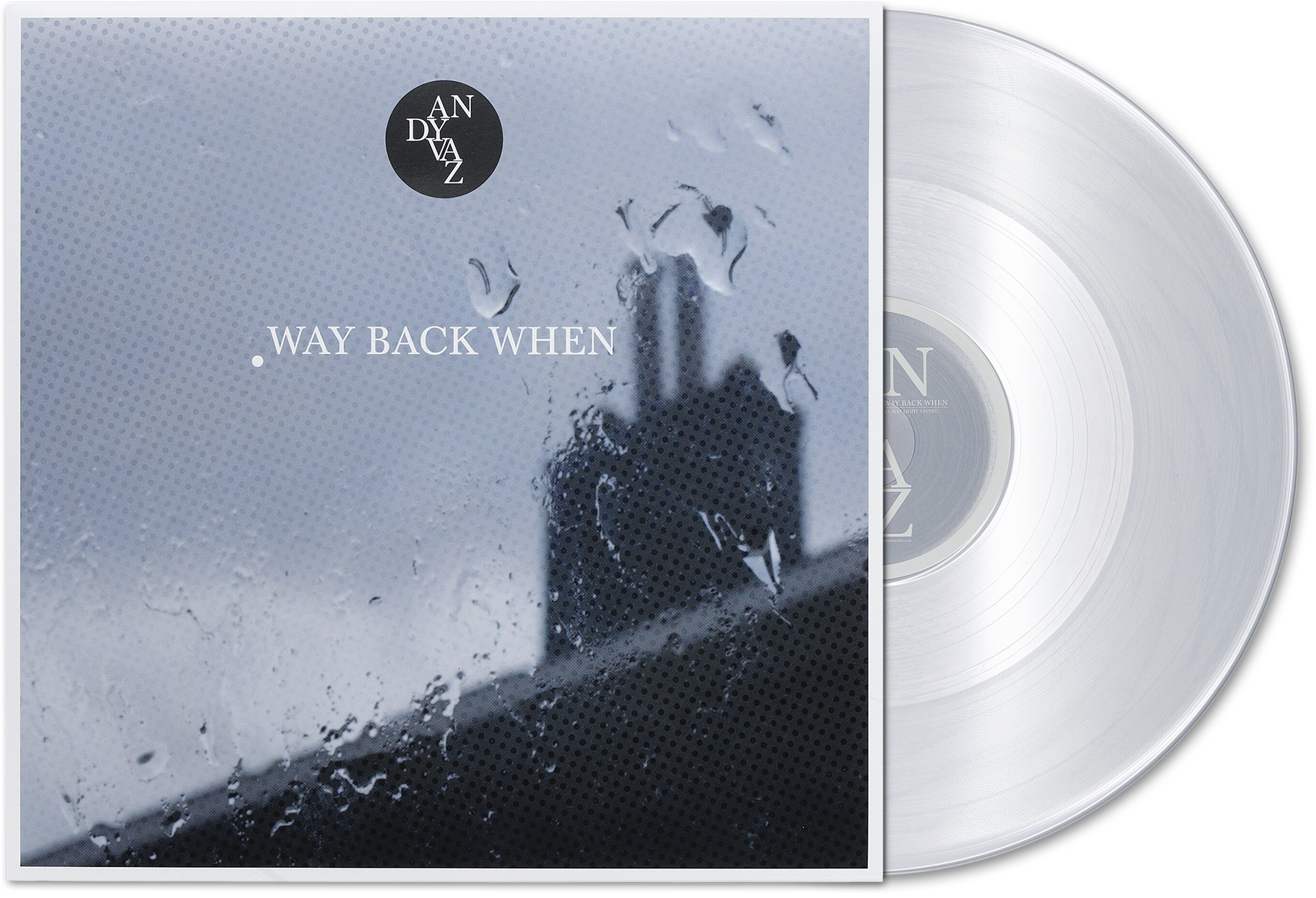Way back when E.P. Cover Vorderseite mit Ausschnitt Labelbedruckung Schallplatte