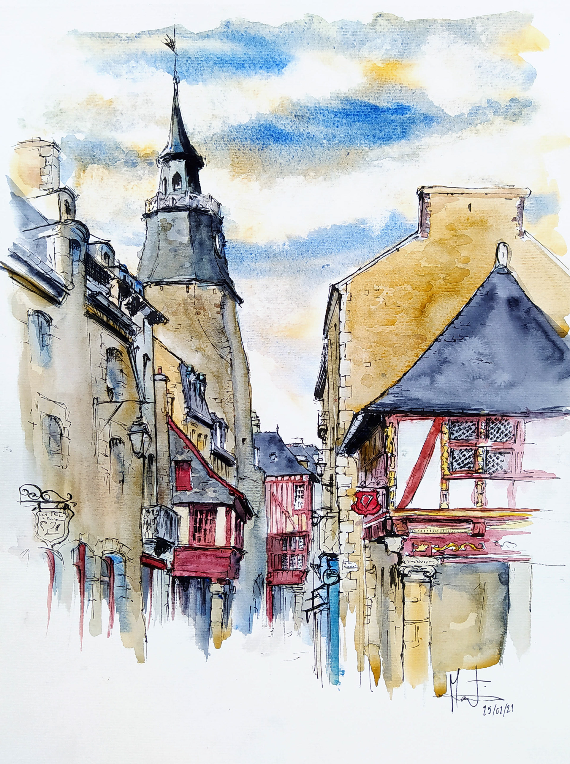 Dinan - Tour de l'Horloge