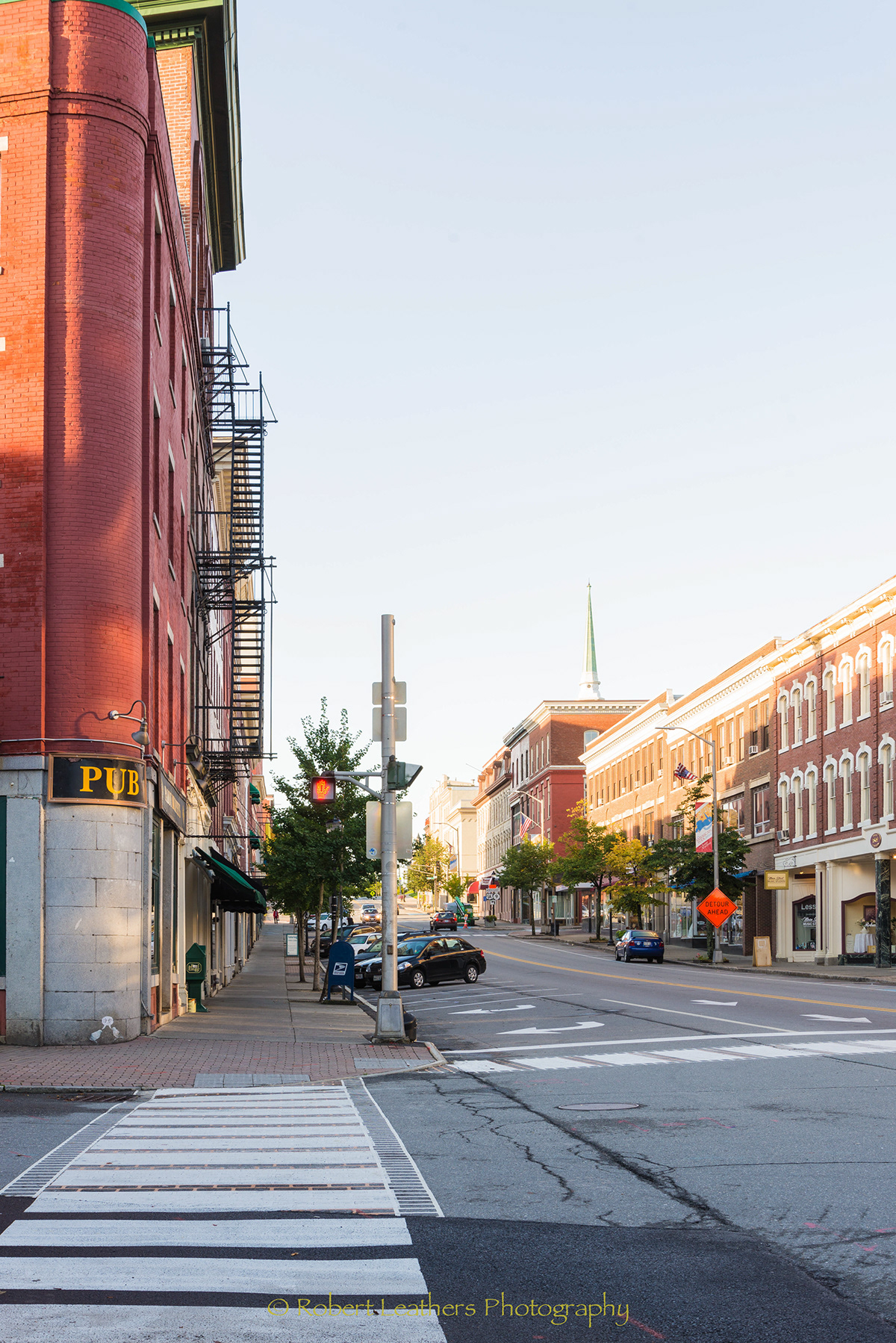 Robert Leathers - Downtown Bangor, Maine