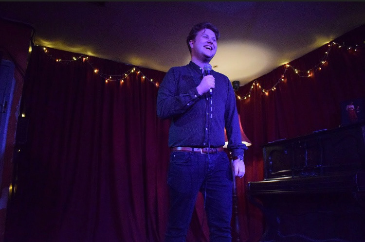 Performing at Dynamite! Comedy Night!