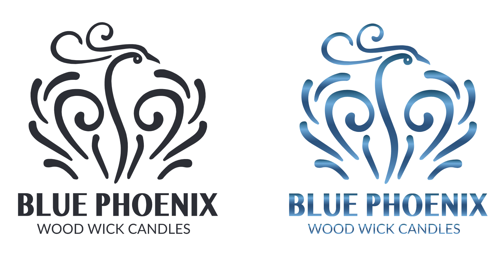 "Ocean, Wood, Phoenix" Logo