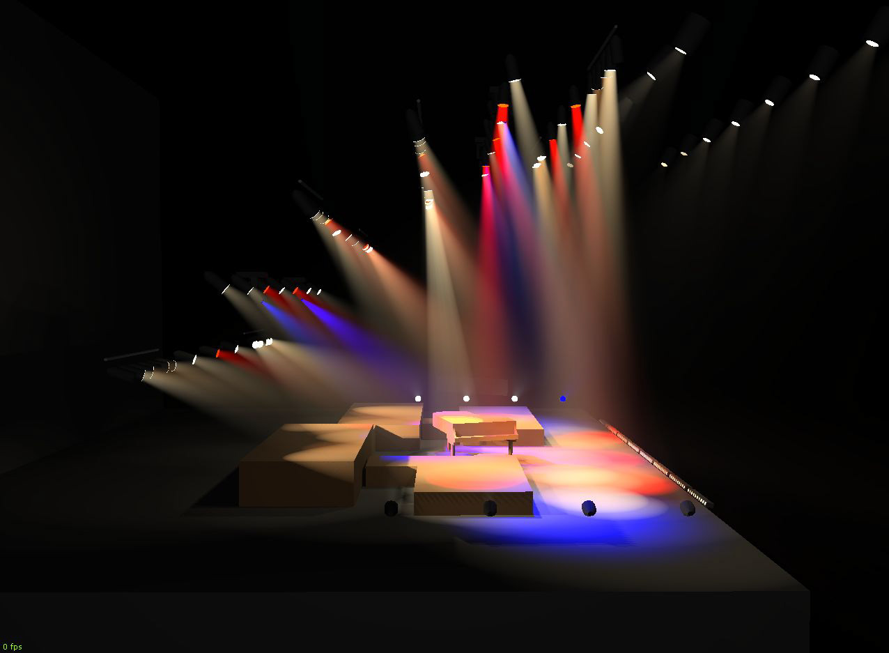 "Kortjakje", concert (3D render)