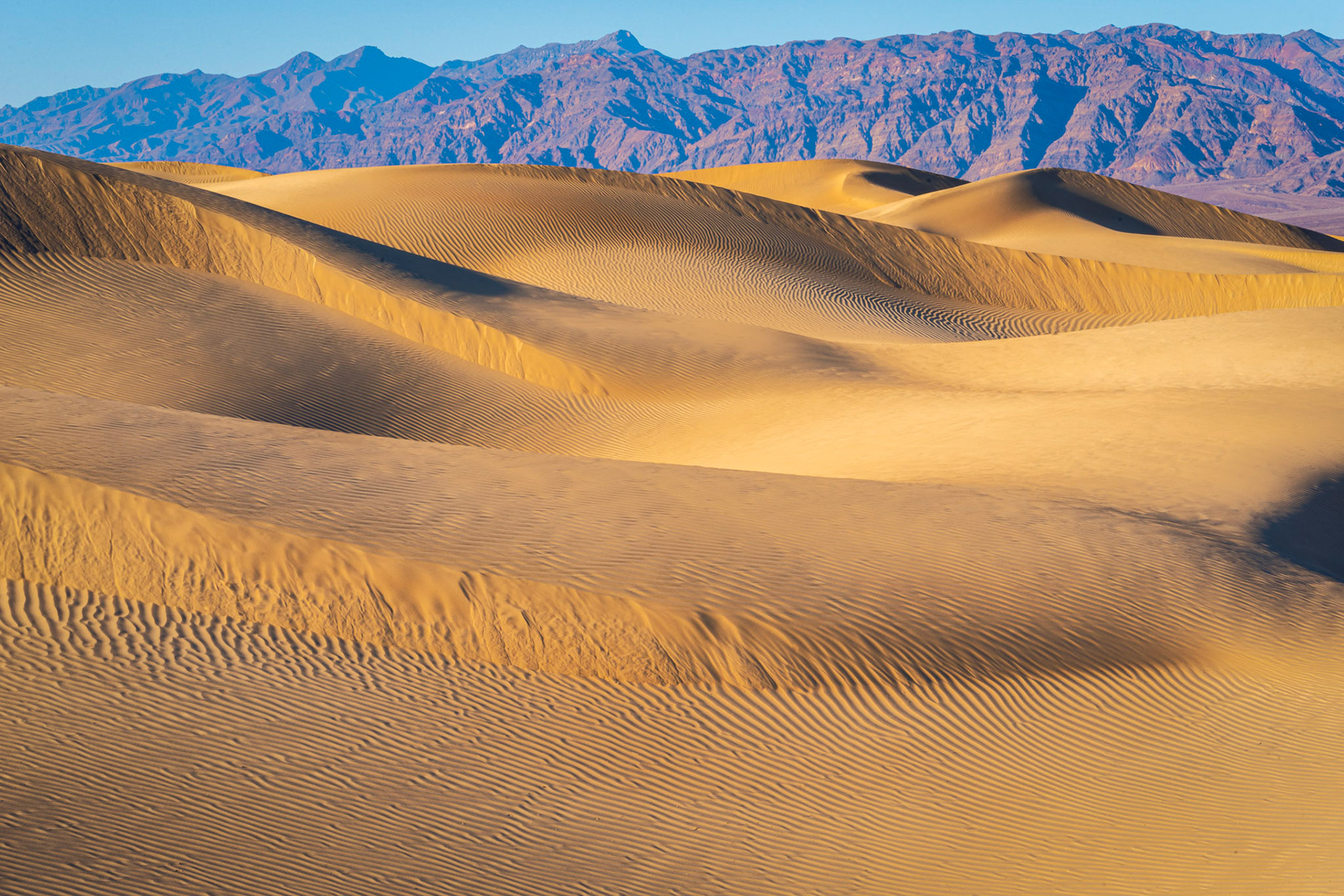 Mesquite Flats, late afternoon.Death Valley National ParkCaliforniaFebruary 20, 2020Pentax K-1, TAMRON 28-300mm F3.5-6.3 Ultra zoom XRISO 100 85 mm  ¹⁄₃₀ sec at ƒ / 22