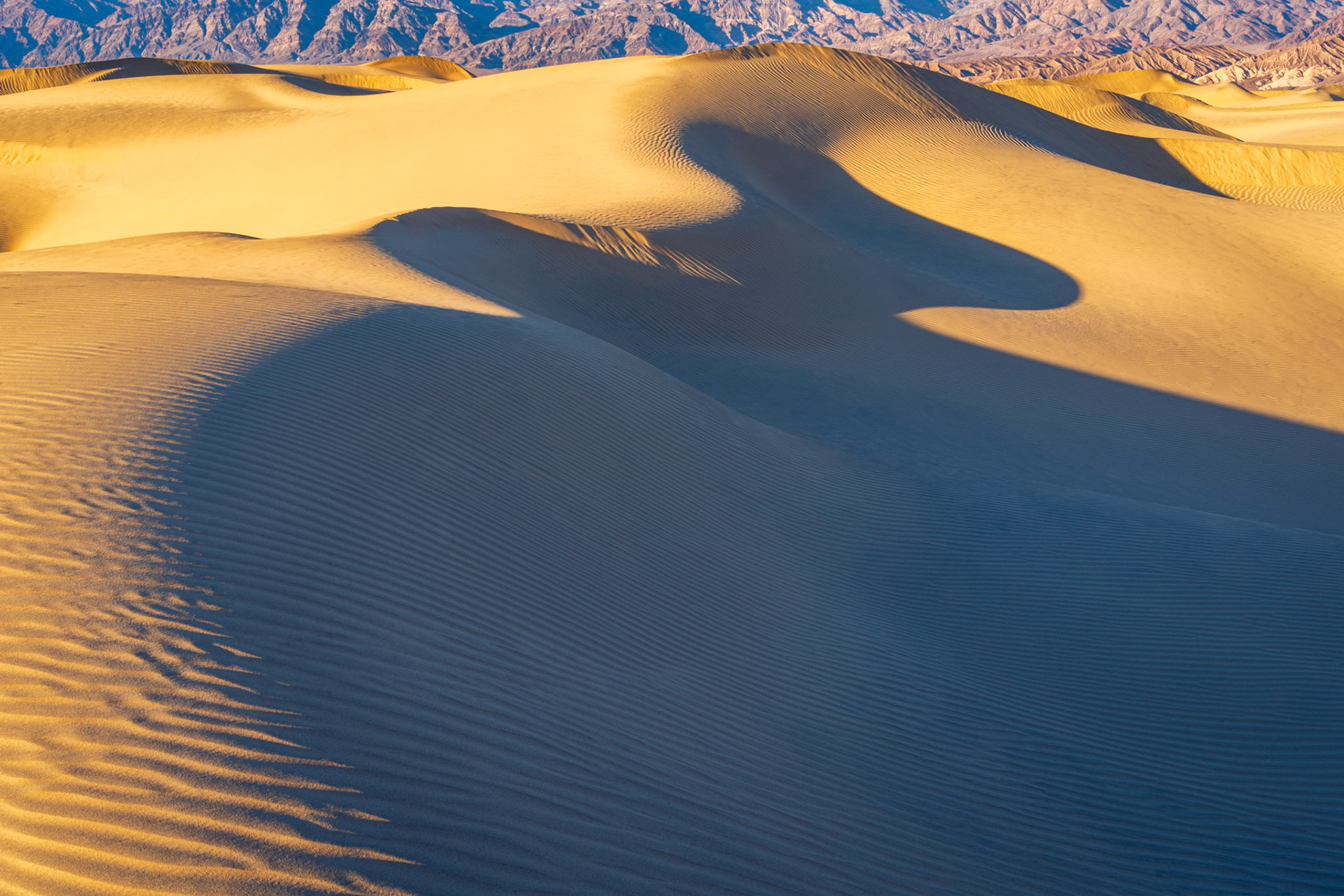 Mesquite Flats, late afternoon.Death Valley National ParkCaliforniaFebruary 20, 2020Pentax K-1, TAMRON 28-300mm F3.5-6.3 Ultra zoom XRISO 100 53 mm  ¹⁄₂₀ sec at ƒ / 22