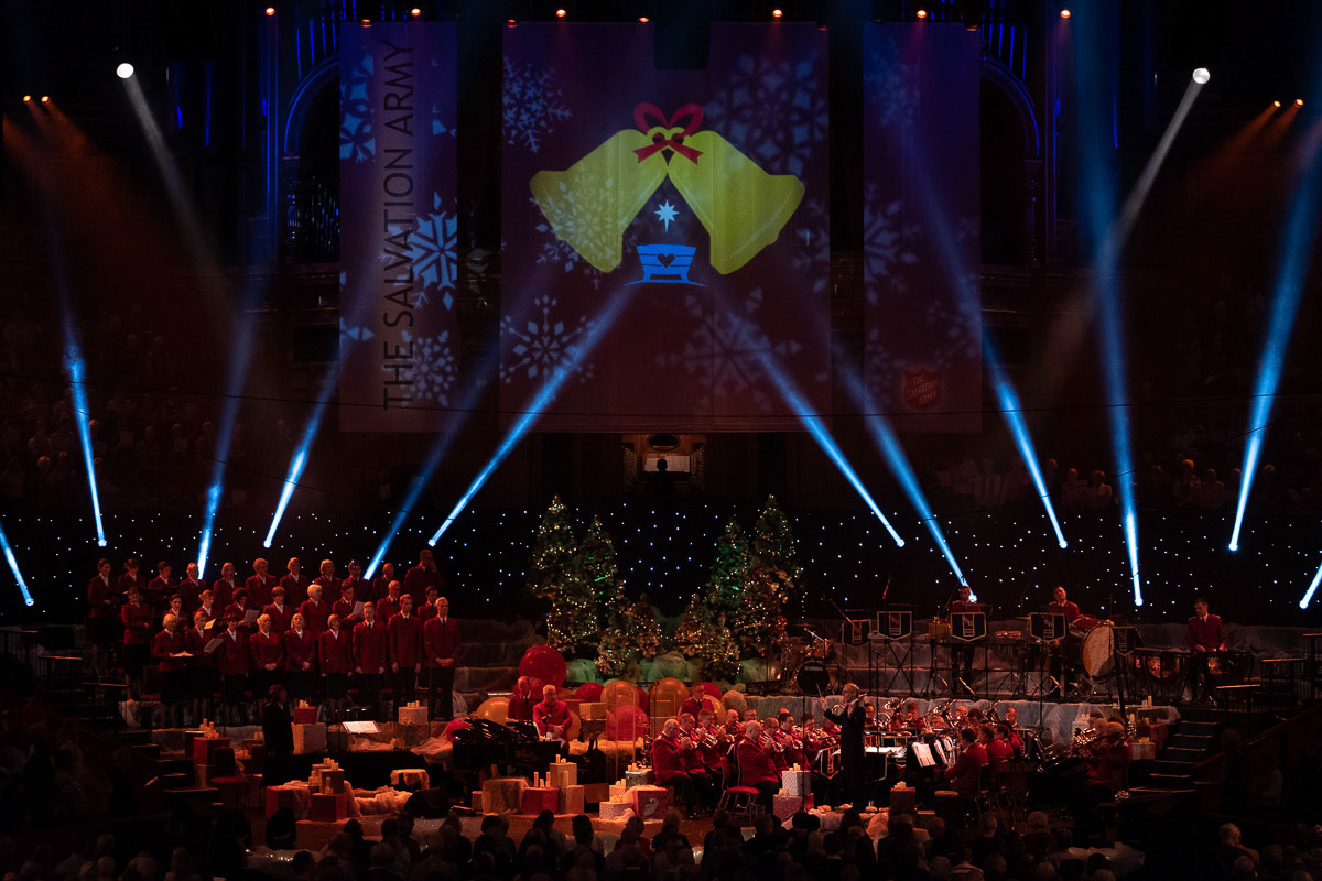 christmas with the salvation army royal albert hall