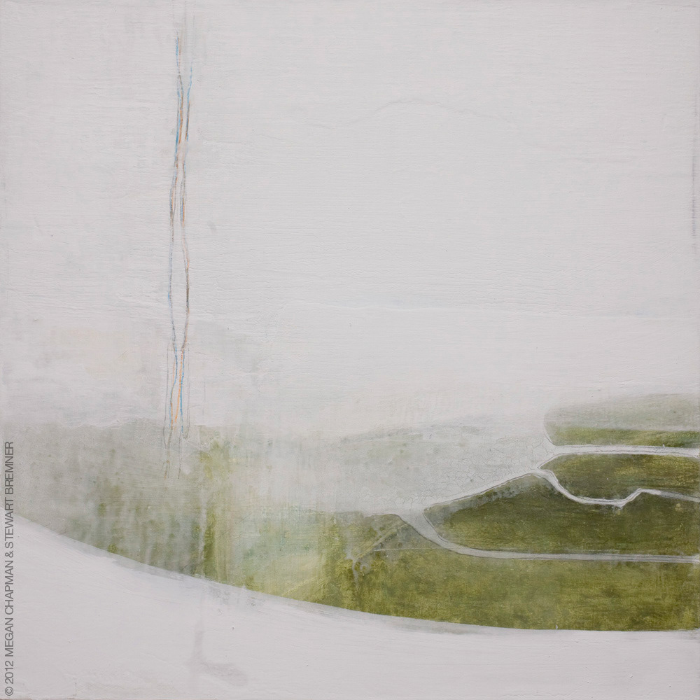 Uncharted territory / June 2012 / Mixed media on panel / 30x30cm / Sold