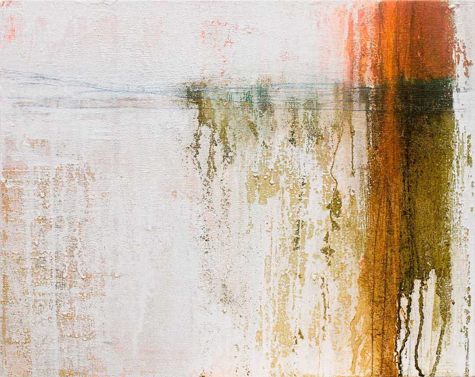 One small spark / May 2011 / Mixed media on canvas / 40x50cm / Sold