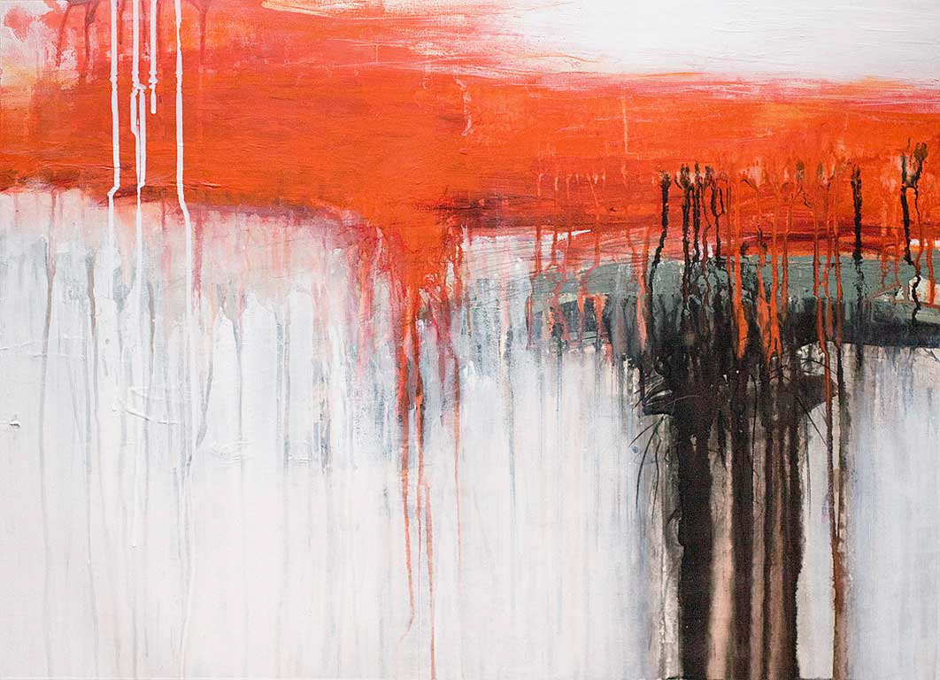 Immersion / April 2011 / Mixed media on paper / 56x76cm / Sold