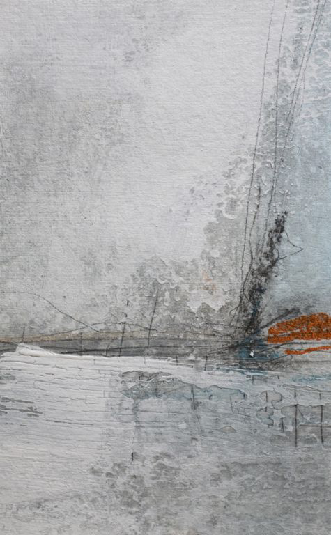 Such a smile / Mixed media on paper / 22x13cm / Sold